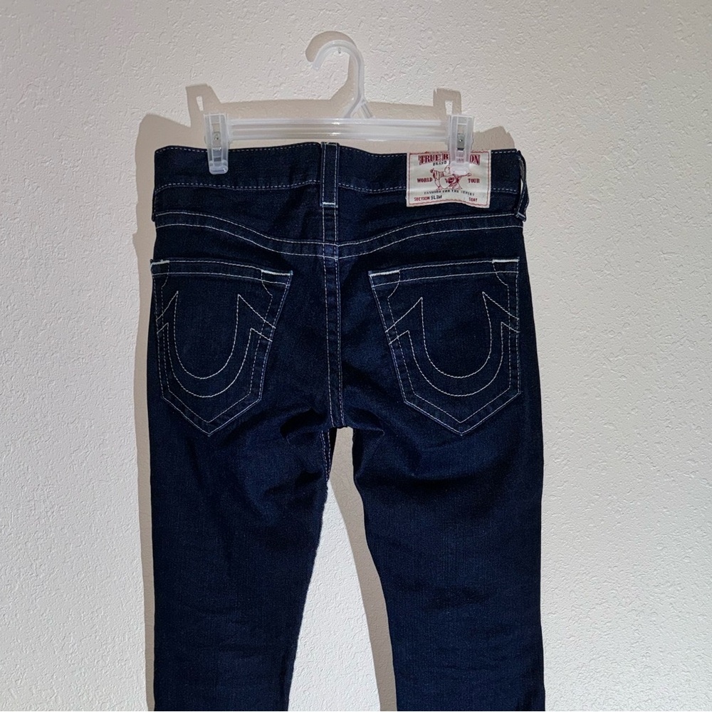 True Religion Jeans - “The Geno” AKA “Slim” Men’s Waist 30 - Dark Wash